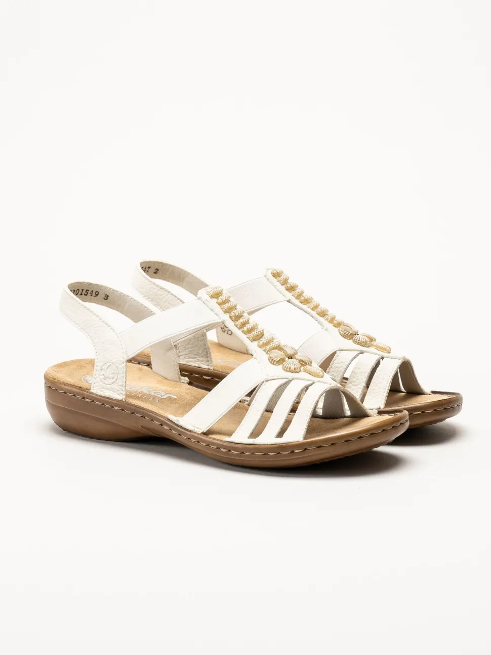 Rieker - Offwhite sandaler