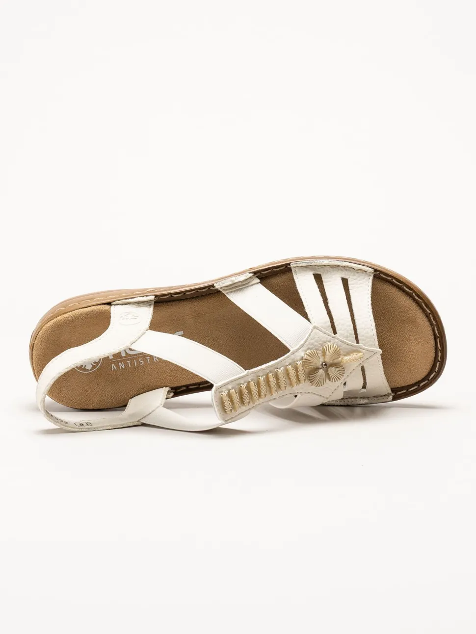 Rieker - Offwhite sandaler