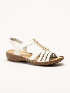 Rieker - Offwhite sandaler