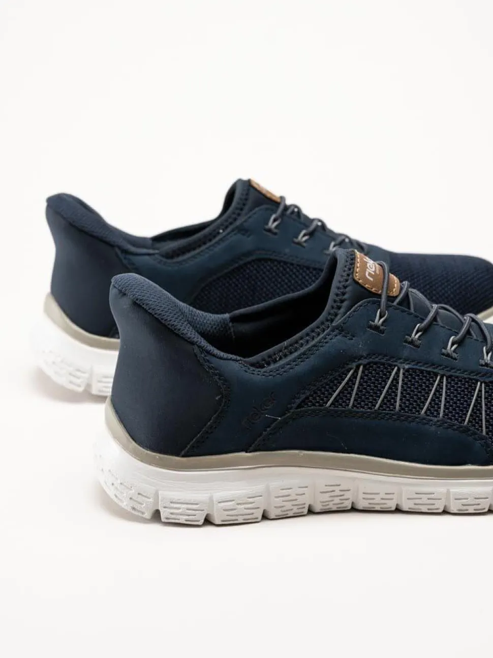 Rieker - Ready 2Go - Blå slip on skor i mesh