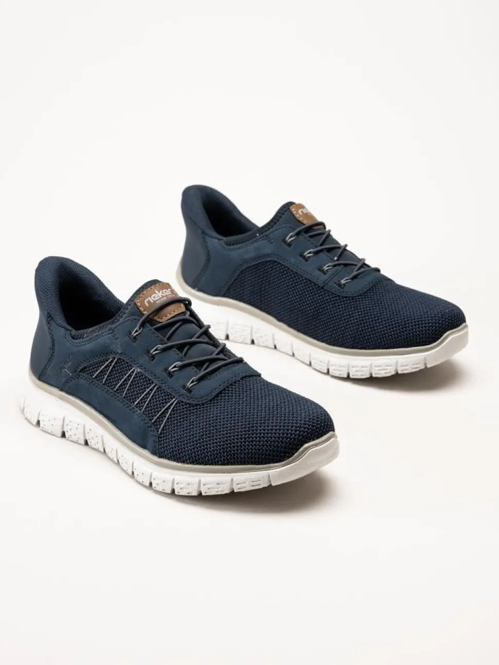 Rieker - Ready 2Go - Blå slip on skor i mesh