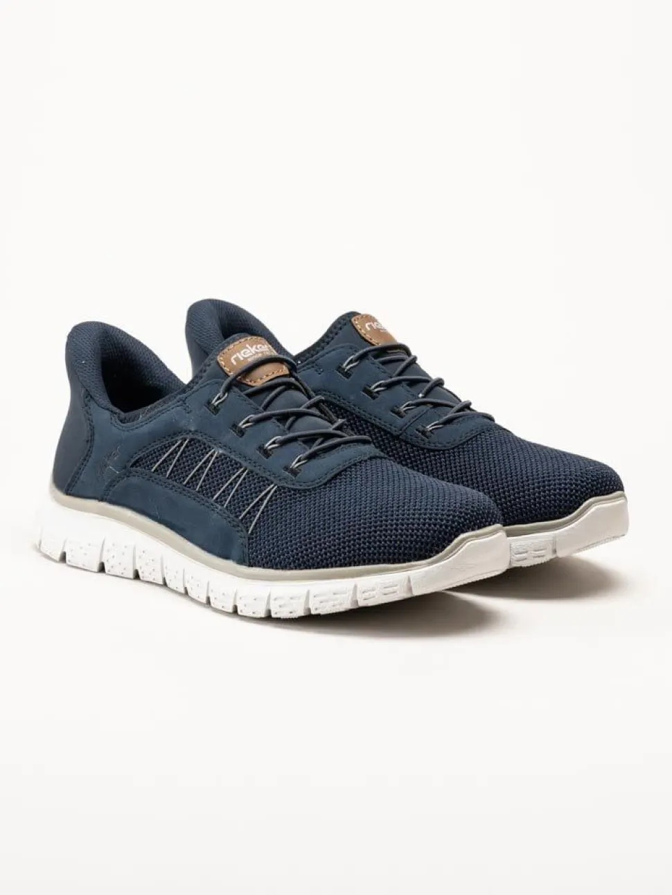 Rieker - Ready 2Go - Blå slip on skor i mesh