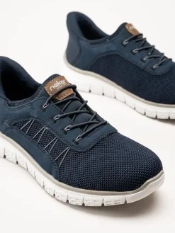 Rieker - Ready 2Go - Blå slip on skor i mesh
