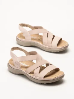 Rieker - Rosa sandaler
