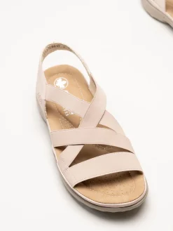 Rieker - Rosa sandaler