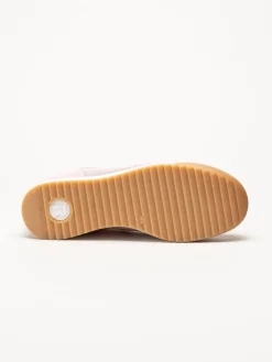 Rieker - Rosa sneakers i mocka