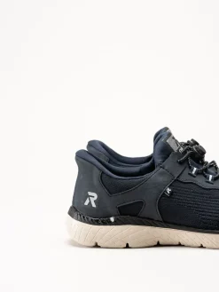 Rieker Sport - Marinblå slip on sneakers