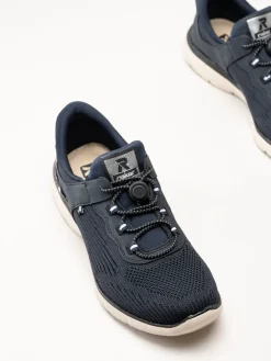 Rieker Sport - Marinblå slip on sneakers