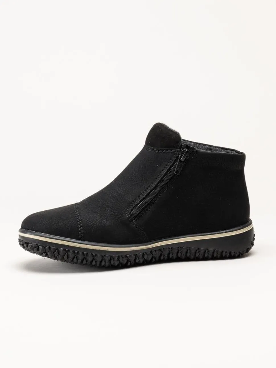 Rieker - Svarta boots med Rieker-Tex