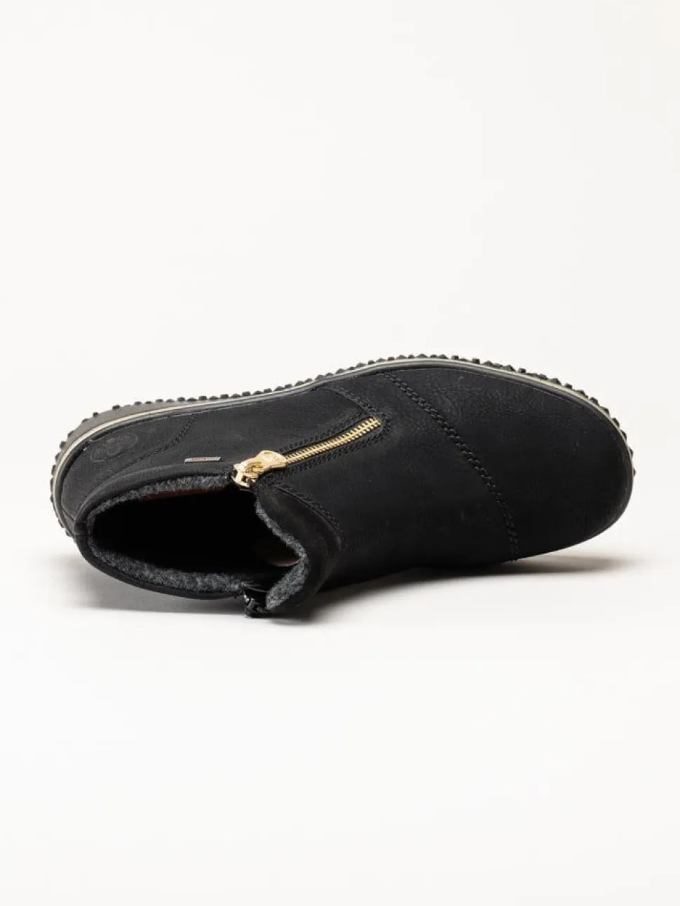 Rieker - Svarta boots med Rieker-Tex