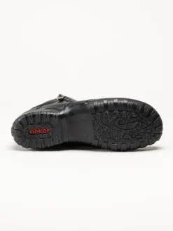 Rieker - Svarta fodrade boots