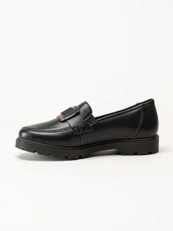 Rieker - Svarta loafers