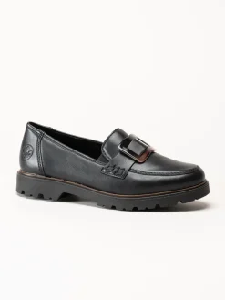 Rieker - Svarta loafers
