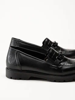 Rieker - Svarta loafers