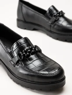 Rieker - Svarta loafers