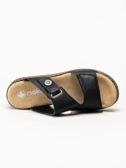 Rieker - Svarta sandaler