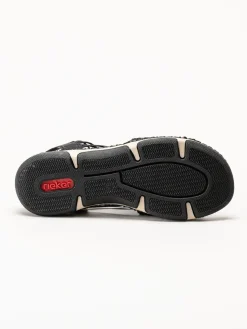 Rieker - Svarta sandaler