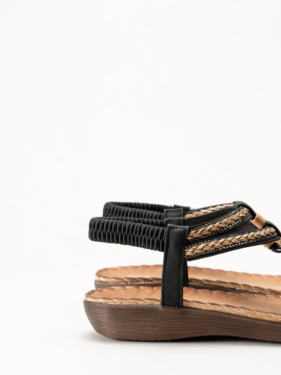Rieker - Svarta sandaler