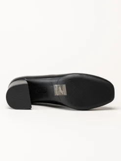 Rieker - Svarta skinnpumps