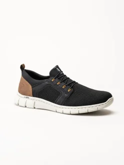 Rieker - Svarta slip on sneakers