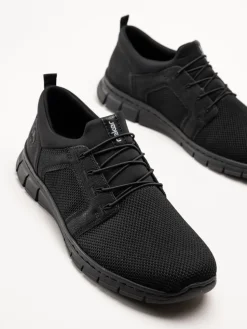 Rieker - Svarta slip on sneakers