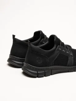 Rieker - Svarta slip on sneakers