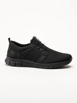 Rieker - Svarta slip on sneakers