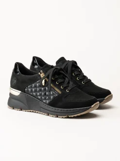Rieker - Svarta sneakers