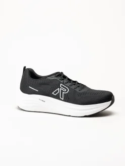 Rieker - Svarta sneakers i mesh