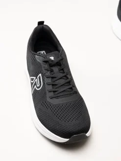 Rieker - Svarta sneakers i mesh