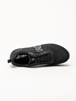 Rieker - Svarta sneakers i mesh