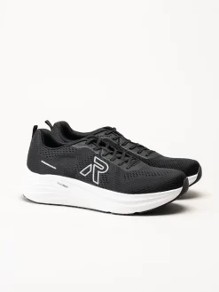 Rieker - Svarta sneakers i mesh