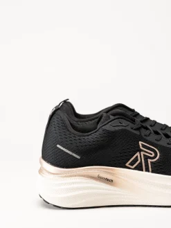 Rieker - Svarta sneakers i mesh