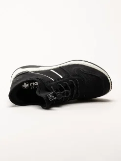 Rieker - Svarta sportiga Redy2go promenadskor