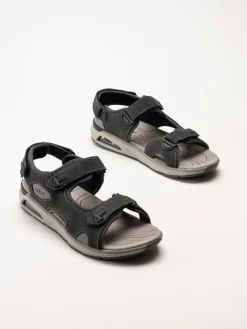Rieker - Svarta sportiga sandaler