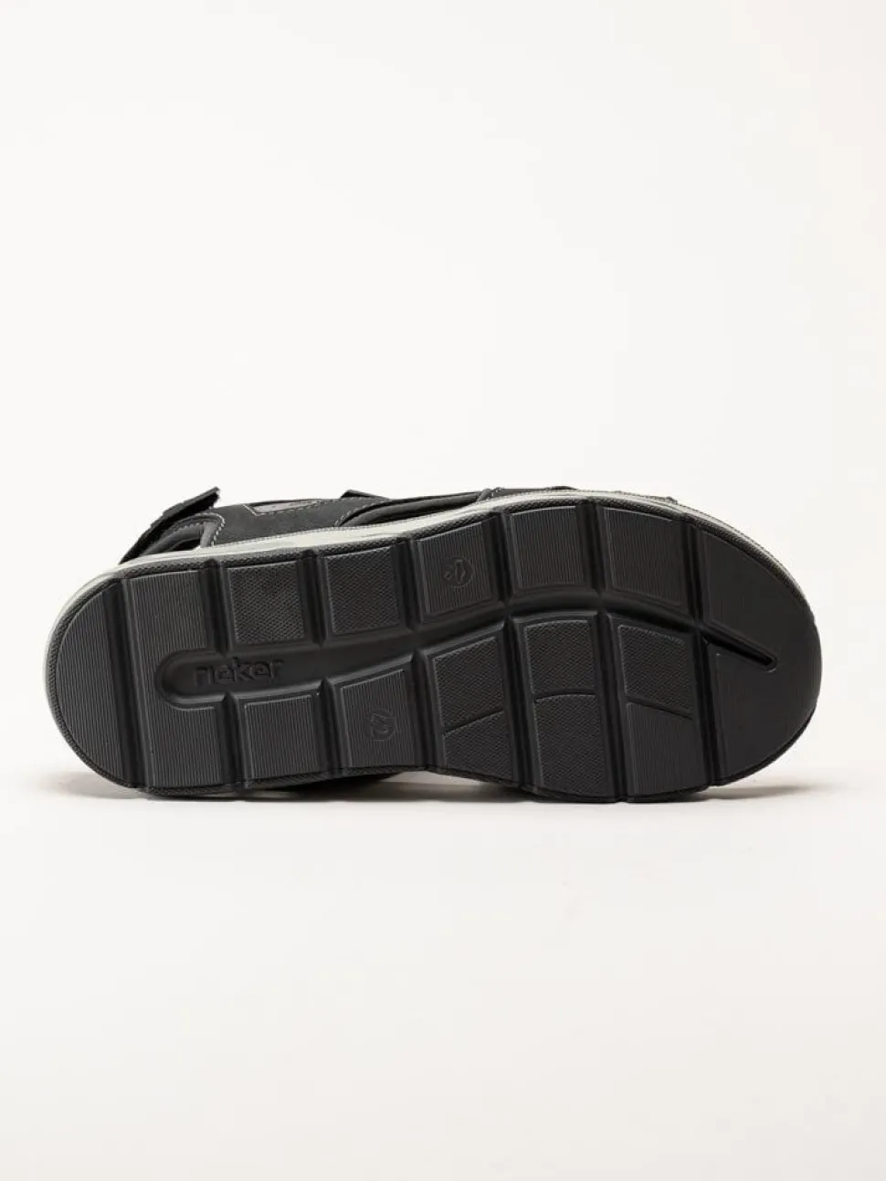 Rieker - Svarta sportiga sandaler