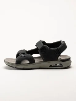 Rieker - Svarta sportiga sandaler