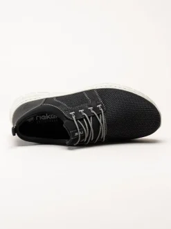 Rieker - Svarta sportiga slip on skor