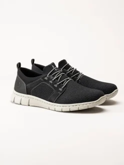 Rieker - Svarta sportiga slip on skor