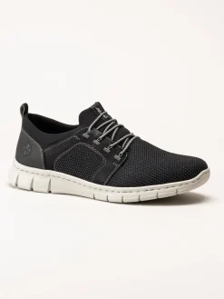 Rieker - Svarta sportiga slip on skor