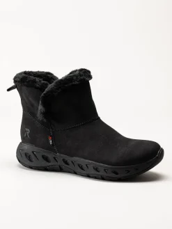 Rieker - Svarta varmfodrade boots