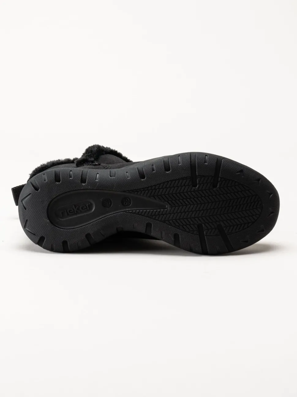 Rieker - Svarta varmfodrade boots