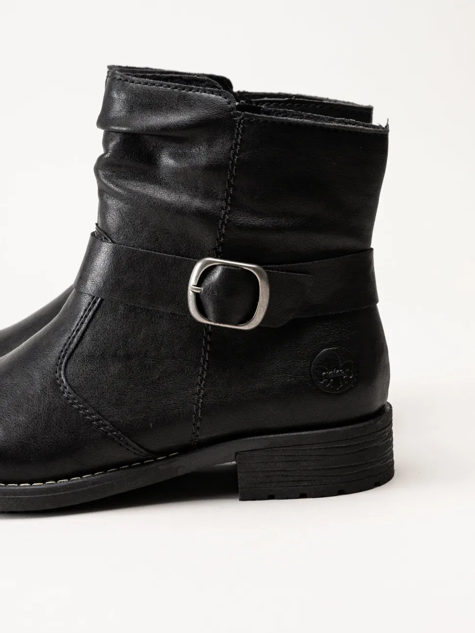 Rieker - Svarta varmfodrade boots