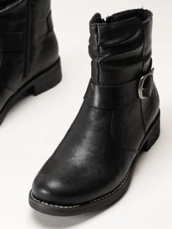 Rieker - Svarta varmfodrade boots