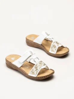 Rieker - Vita sandaler