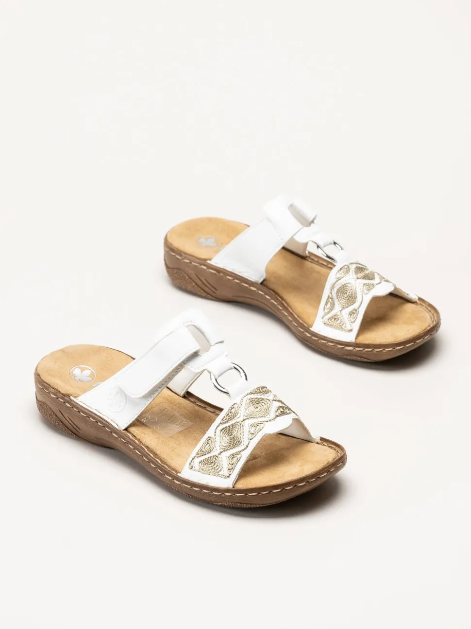 Rieker - Vita sandaler