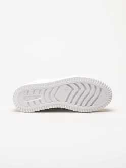 Rieker - Vita sneakers i skinn