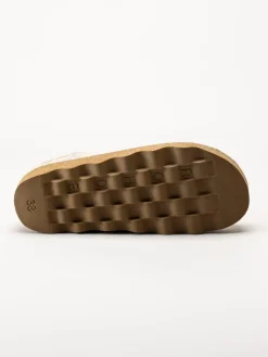Rohde - Foggia-D - Beige tofflor i filt