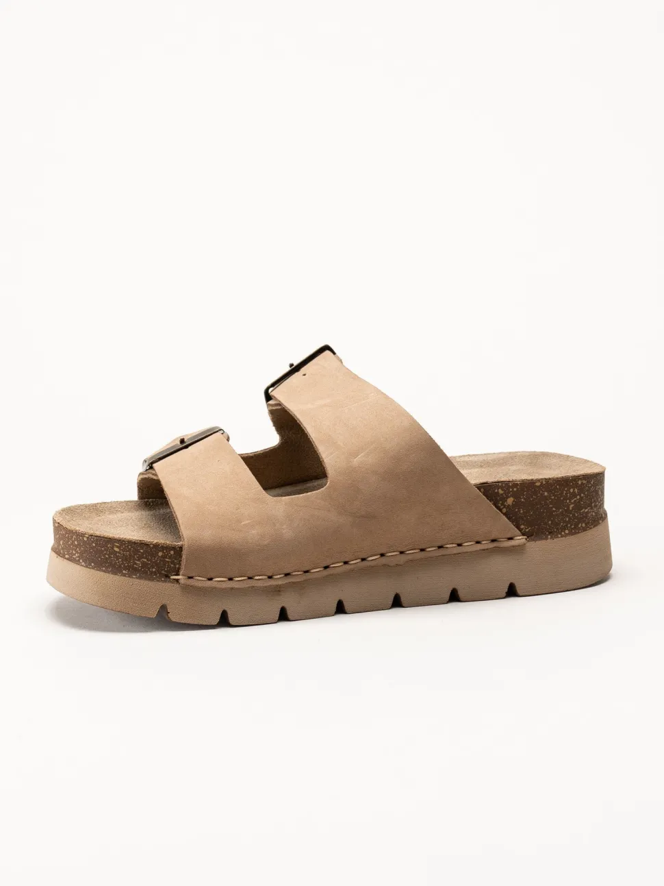 Rohde - Latina - Beige platåsandaler