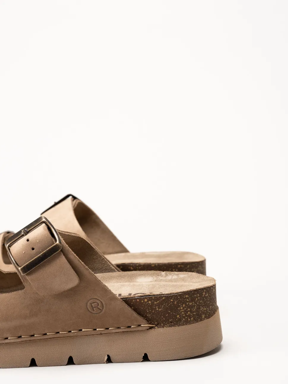 Rohde - Latina - Beige platåsandaler